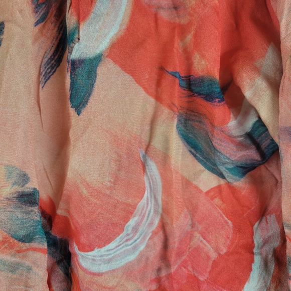 Anthropologie Bl^nk London Sierra Peasant Blouse - Picture 7 of 8